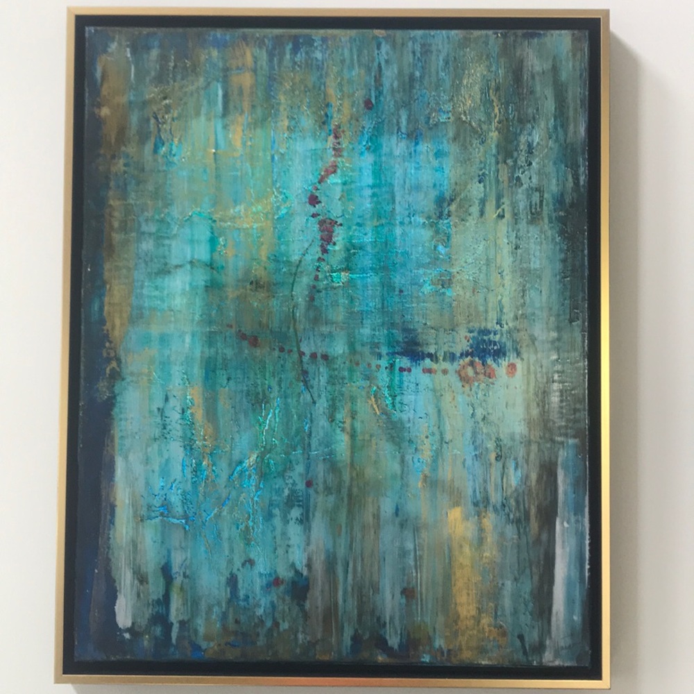 (2) Stunning Acrylic Art on Canvas